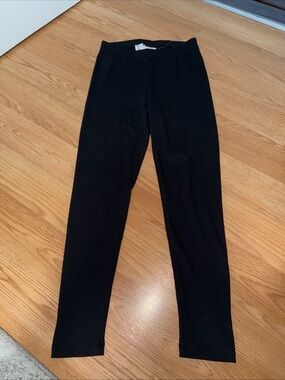 Cat & Jack Girls Black Ribbed Leggings Size XL…253